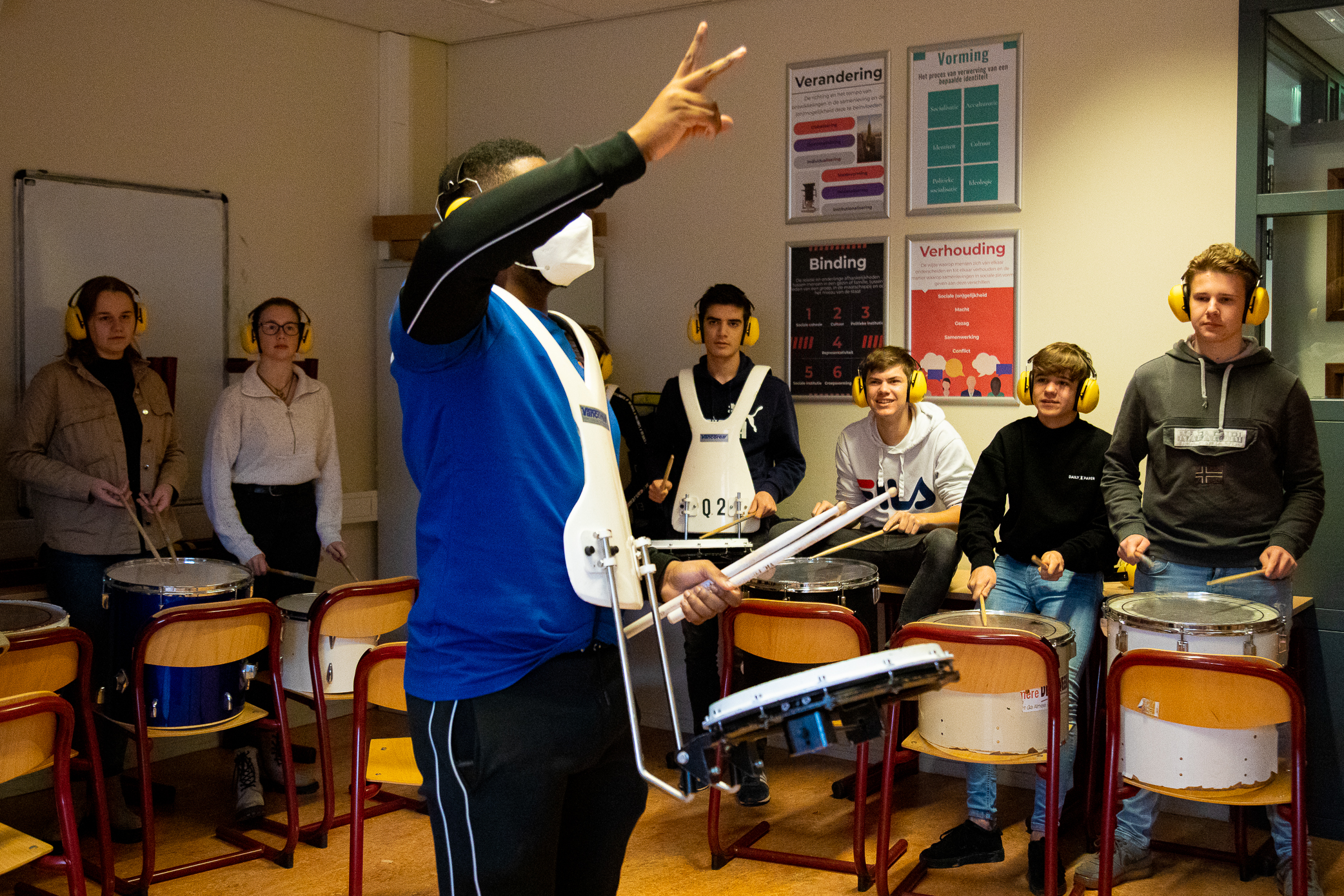 Workshop Caribbean Drums op school en naschoolse opvang